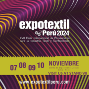 Visit us at EXPOTEXTIL PERU' 2024